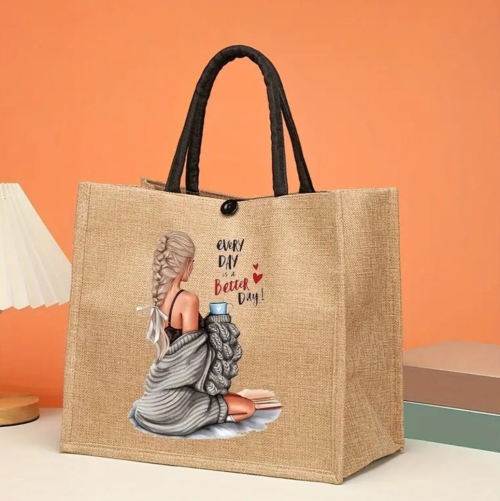 Print Tote Bag Beach Bag